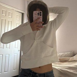 Women's White Hoodie
